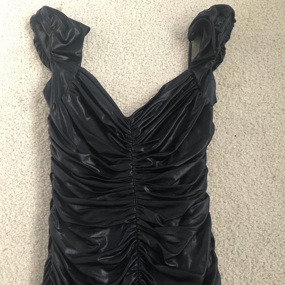 Bebe black blouse